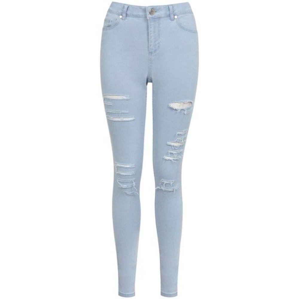 Miss Selfridge Lizzie Light Wash Jean NWT